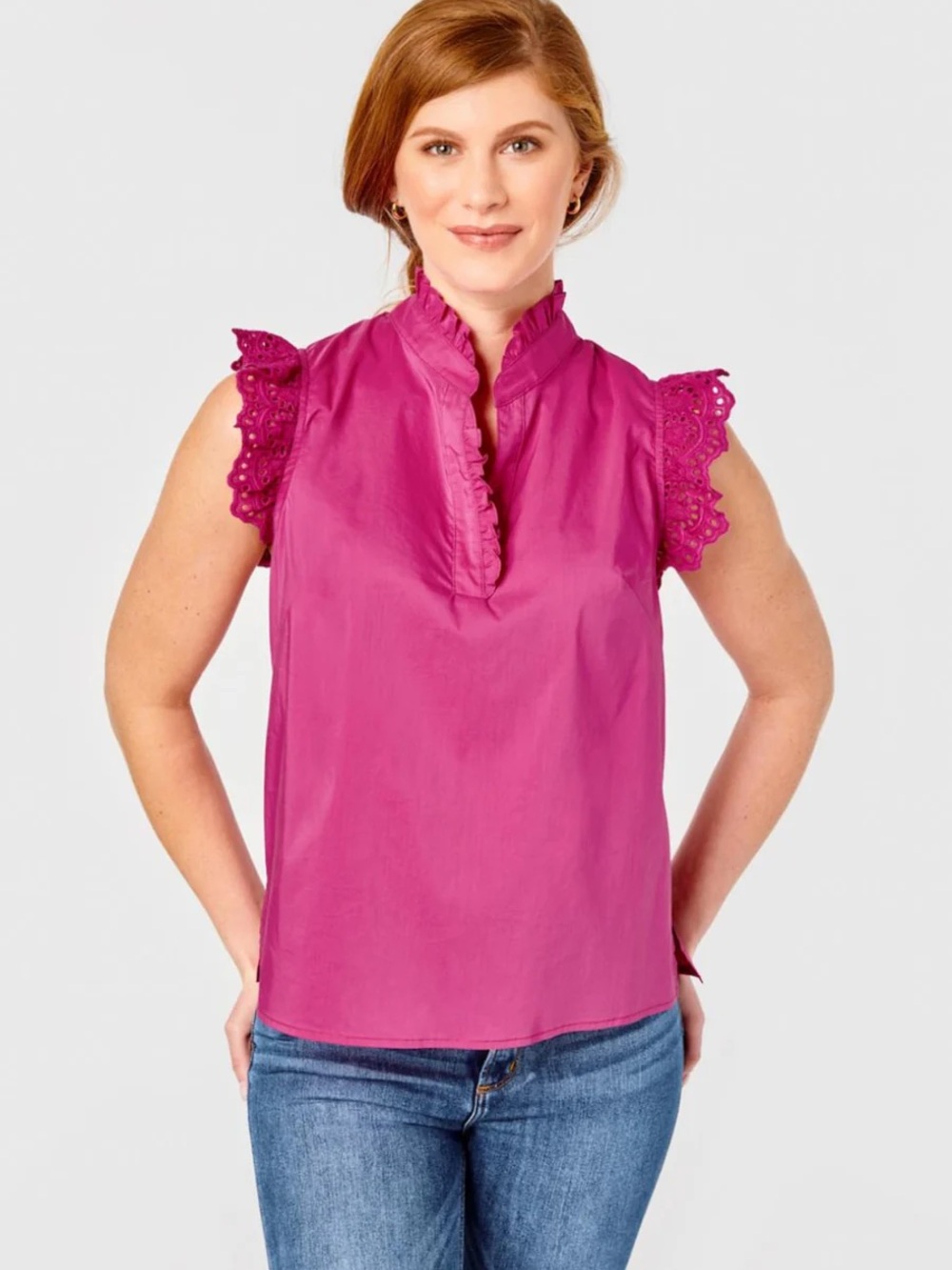 Cartolina Vivienne Ruffle Blouse - Picture 3 of 14
